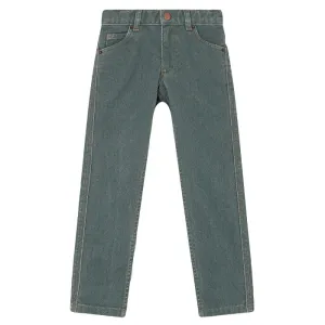 Bonpoint Child Dewey Pants Green Grey