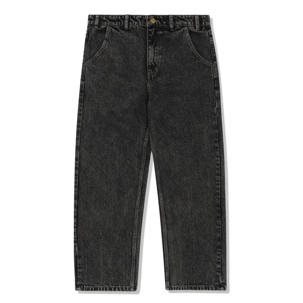 BUTTER GOODS ALPINE DENIM JEANS - DISTRESSED BLACK