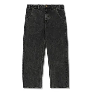 BUTTER GOODS ALPINE DENIM JEANS - DISTRESSED BLACK