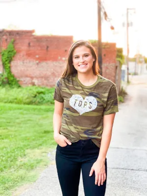 Camo TOPS Tee