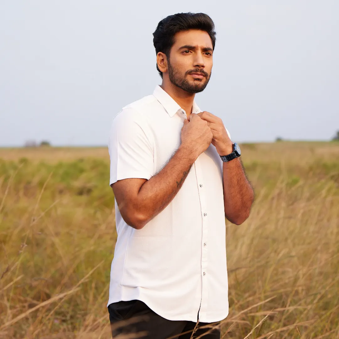 Men's rPET Casual Half Sleeve Shirts