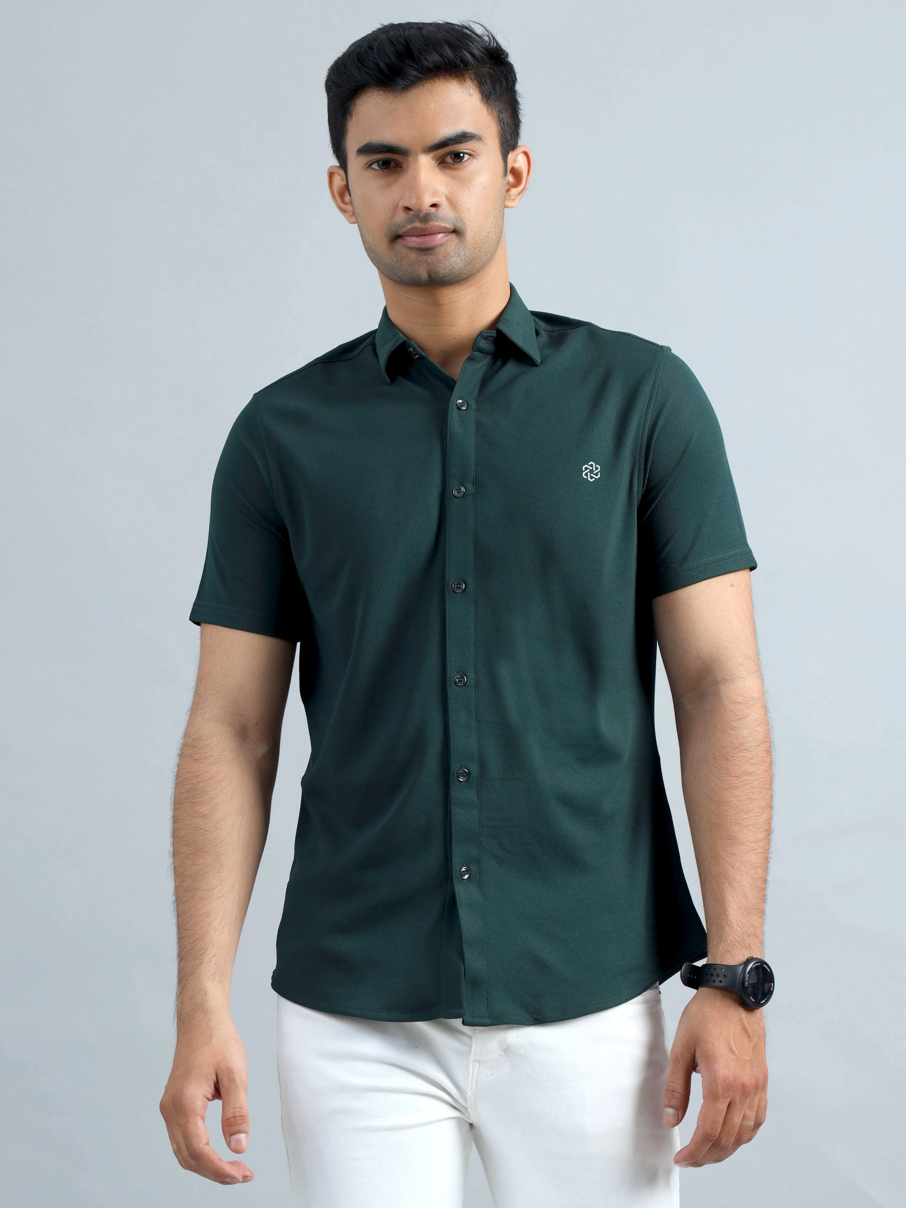 Men's rPET Casual Half Sleeve Shirts