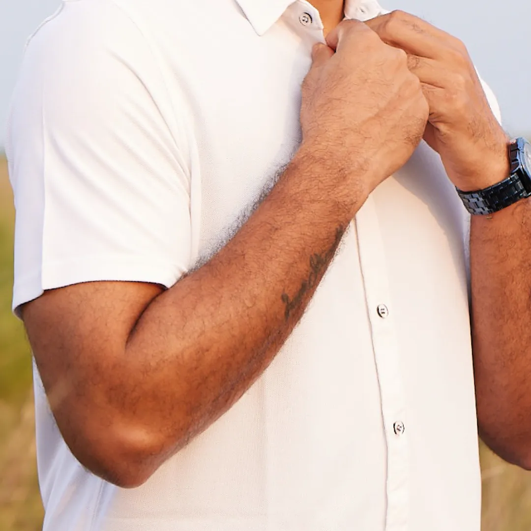 Men's rPET Casual Half Sleeve Shirts