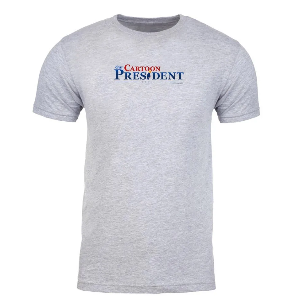 Our Cartoon President Logo Adult Short Sleeve T-Shirt
