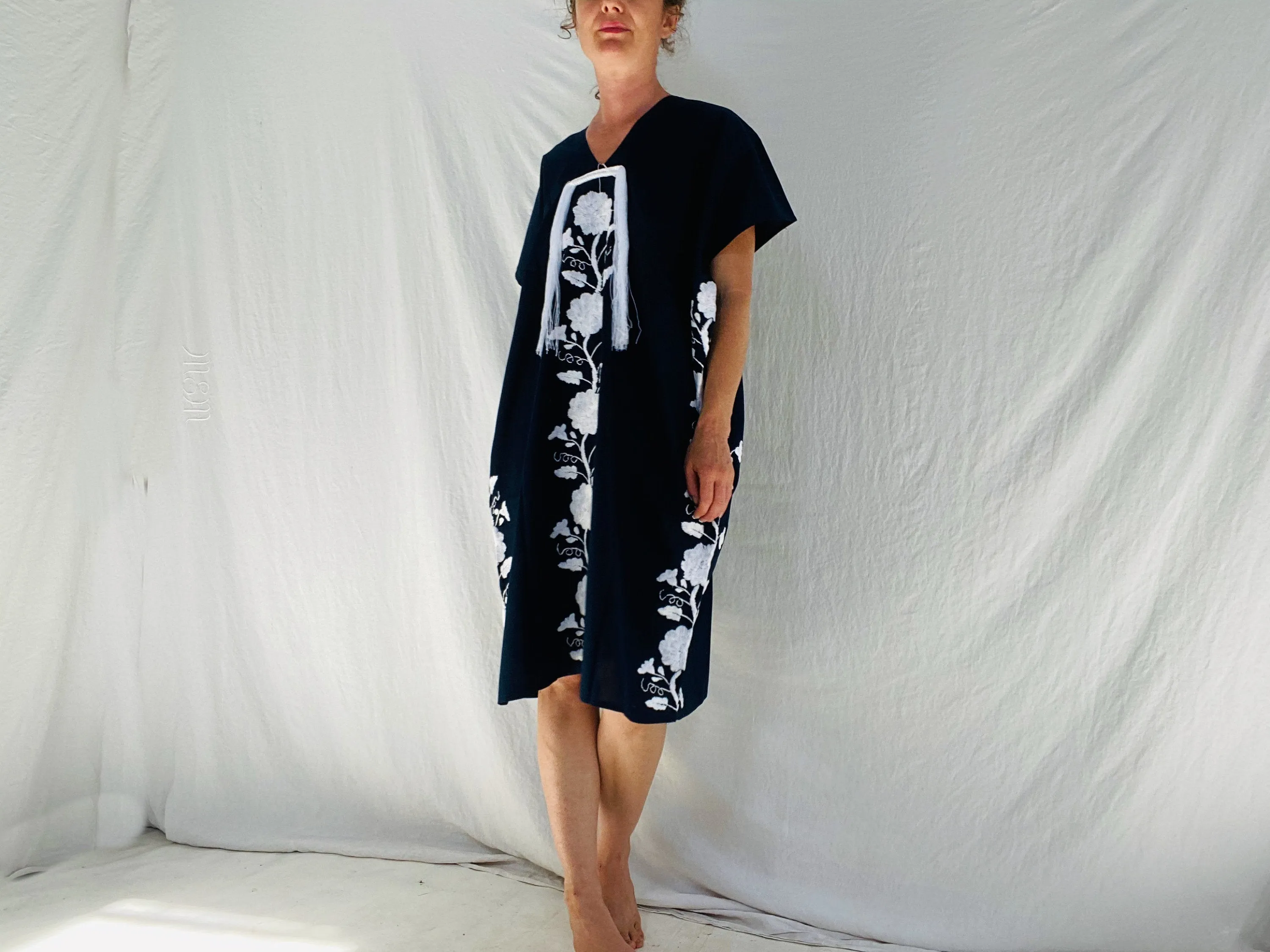 Yalalag Huipil Tunic. Oaxaca, Mexico. Rare